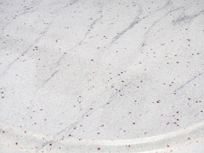 Round Granite Table with Cross Base