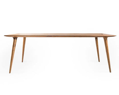 Edge Glued Hardwood Dining Table - Solid Kitchen Table