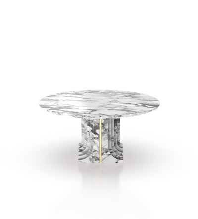 La Chloé 48 Marble Round Table