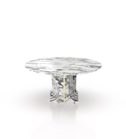 La Chloé 48 Marble Round Table